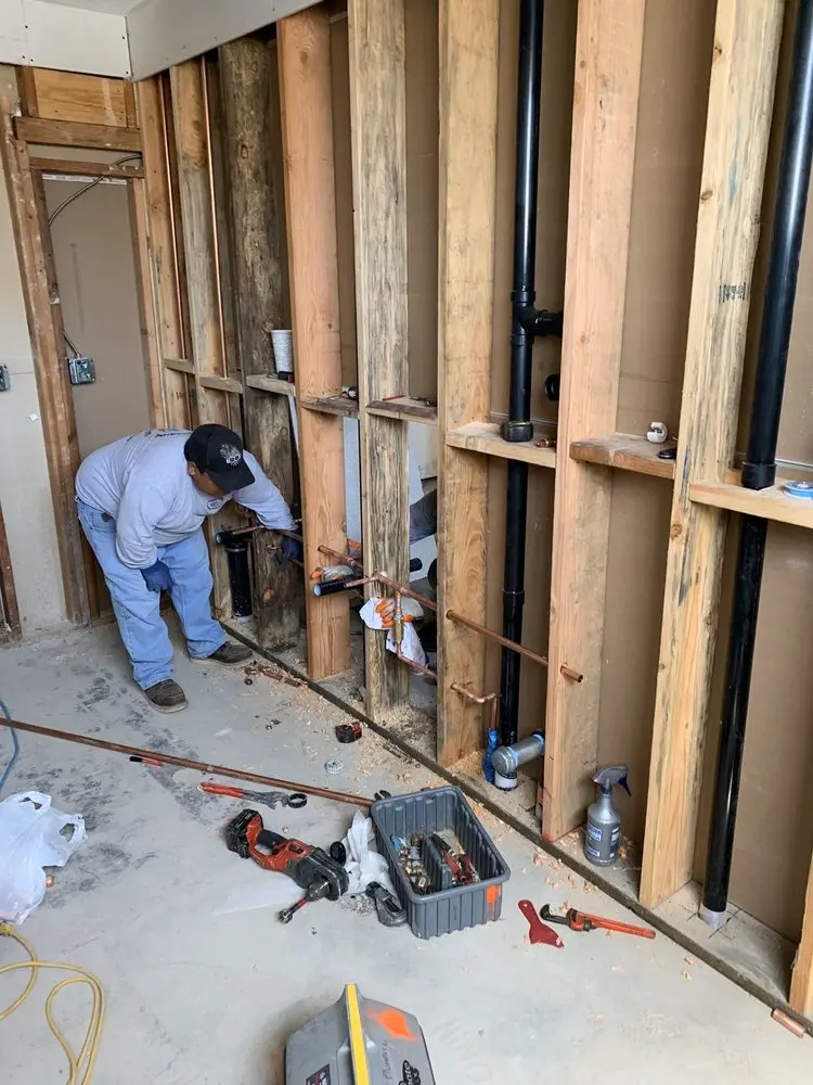 Commercial rough-in plumbing for Trenchless Sewer Repair in Reno